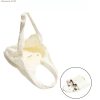 Vintage Chinese style embroidery off-white shoulder bag suitable for summer wear - Large capacity shoulder handbag - Image 5