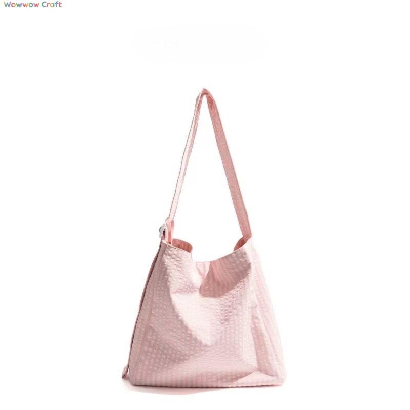 Korean lazy style literary style shoulder bag - versatile tote bag - campus style shoulder bag