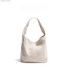 Simple large capacity lazy style shoulder bag - campus style crossbody bag - large capacity tote bag