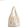 Simple Floral Pink Gentle Style Shoulder Bag - Simple Tote Bag