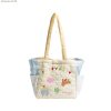 Puppy Embroidered Tote Bag - Large Capacity Autumn and Winter Tote Bag Shoulder Bag