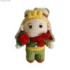 Cute Little Prince Hand-crocheted Doll Pendant - Hand-crocheted Keychain