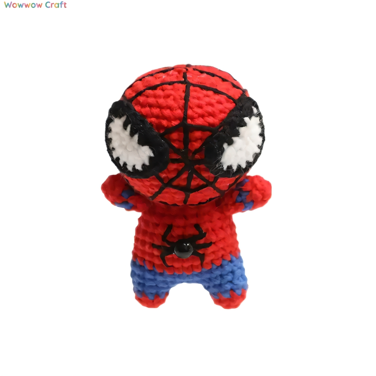Cute Handmade Crocheted Spiderman Doll - Hand-Crochet Doll