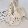 ins style tulle embroidered shoulder bag - commuter travel handbag - Image 2