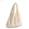 Sweet Flower Embroidery Travel Holiday Shoulder Bag - Handbag - Image 3