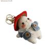 Cute Hand-crocheted Mushroom Rabbit Doll - Hand-crocheted Pendant Keychain - Image 3