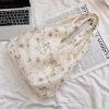 ins style tulle embroidered shoulder bag - commuter travel handbag - Image 4