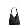 Simple large capacity lazy style shoulder bag - campus style crossbody bag - large capacity tote bag - Image 5