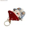 Cute Hand-crocheted Mushroom Rabbit Doll - Hand-crocheted Pendant Keychain - Image 5